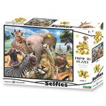 Prime 3D - Afrika Selfie 63 Parça Puzzle 10543