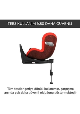 Cybex Sirona Zi isize Plus (terletmeyen özel kumaş) (360 derece dönen Adac ödüllü isofix bebek oto koltuğu 0-18 kg)