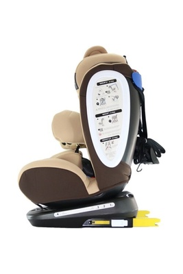 Yoyko Kahverengi Bear 360 ° Dönebilir Yatabilir 0-36 Kg Oto Koltuğu Isofıx/sıp/latch