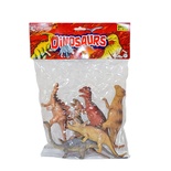 Vardem 6 Parça 8 inch Hayvan Seti Çiftlik,Dinozor,Vahşi,De niz Hayvanları