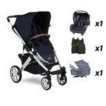 ABC Design Salsa 4 Rose Gold Antrasit Jixy Set