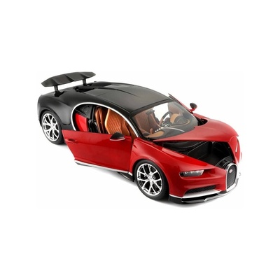 11040 Burago 1:18 Bugatti Chiron Kırmızı Model Araba