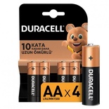 Duracell Alkalin Aa Kalem Pil 4’Lü Paket