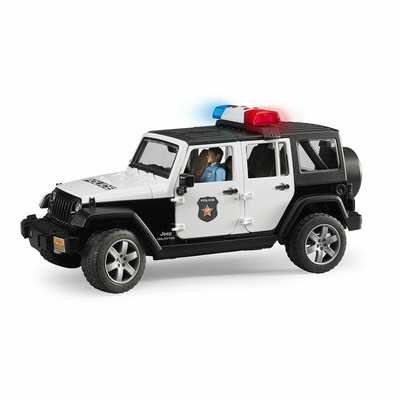 Bruder 02526 Jeep Wrangler U.R Polis Memuru Polis Arabası
