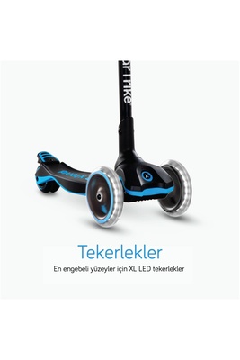 SmarTrike Xtend 3 Aşamalı Büyüyebilen Çocuk Scooterı (3-12 Yaş) - Blue