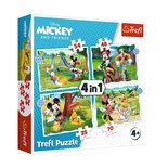 -34604 Disney 4IN1 Puzzle