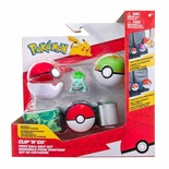 POK PKW2715 Pokemon Clip 'N' Go Pokeball Kemer ve Bulbasaur -Necotoys