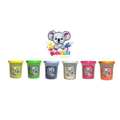 Koala Neon Oyun Hamuru 4 Renk X 660gr.