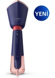 Philips 5000 Serisi El Tipi Buharlı Düzleştirici, Seyahat için Taşınabilir, Tak ve Çalıştır, Lacivert, STH5030/20