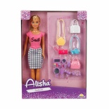 Alisha Fashion Aksesuar Set 29 cm -Sunman