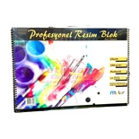 Resim Defteri 25x35 Cm 160 Gr. Perforeli 15 Yaprak 6'Lı Paket