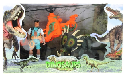 Dinozor Avcısı Tiriceratops  Oyun Seti