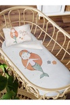 Luggi Baby Mermaid Anne Yanı Beşik 3'Lü Nevresim Takımı