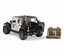 Bruder 02526 Jeep Wrangler U.R Polis Memuru Polis Arabası