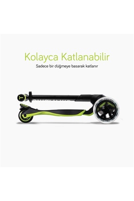 SmarTrike Xtend 3 Aşamalı Büyüyebilen Çocuk Scooterı (3-12 Yaş) - Lime