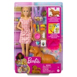 HCK75 Barbie ve Yeni Doğan Köpekler Oyun Seti