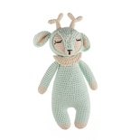 Cuddly Amigurumi Geyik Oyuncak-Mint