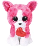 Ty Beanie Boo´s Pembe Köpek Romeo Peluş 25 Cm