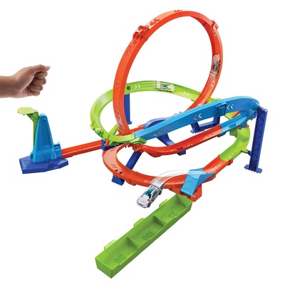 HTK16 Hot Wheels Bumerang Çemberli Yariş Pisti
