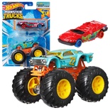 Hot Wheels Monster Trucks ve Araba Seti 1:64 Arabalar NIGHT SHIFTER GRH81-HWN36