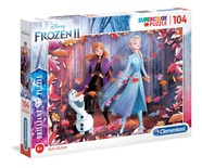 Clementoni 104 Parça Disney Frozen Brilliant Puzzle