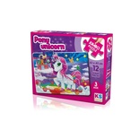 Ks Pony Unicorn Jumbo Puzzle 12 Parça JP 31007