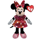 TY Sparkle Sesli Peluş Minnie Mouse Rainbow 21 cm