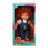 Curly Kıvırcık Saçlı Bebek 35 cm