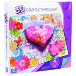 Mega Puzzles 250 Parça  Breakthrough Kalpler ve Çiçekler