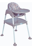 Yoyko 3in1 Portatif Mama Sandalyesi - Gri