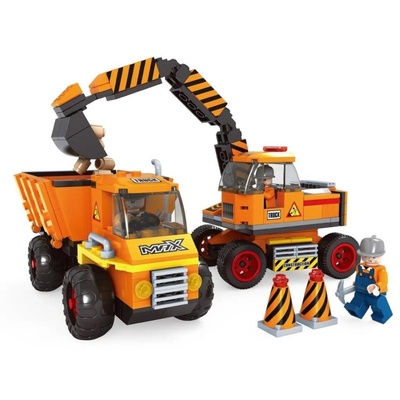 317 Parça Kamyon ve Kepçeli İnşaat Set