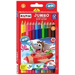 Fatih Fatih Kuru Boya Karton Kutu Jumbo Tam Boy 12 Lİ