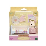 5681 Sylvanian Families Çiçekli Kedi Kızın Uyku Seti +3 yaş