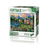 22522 Cozy House By The Lake 2000 Parça Puzzle -KS Puzzle